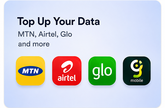 Top up your data