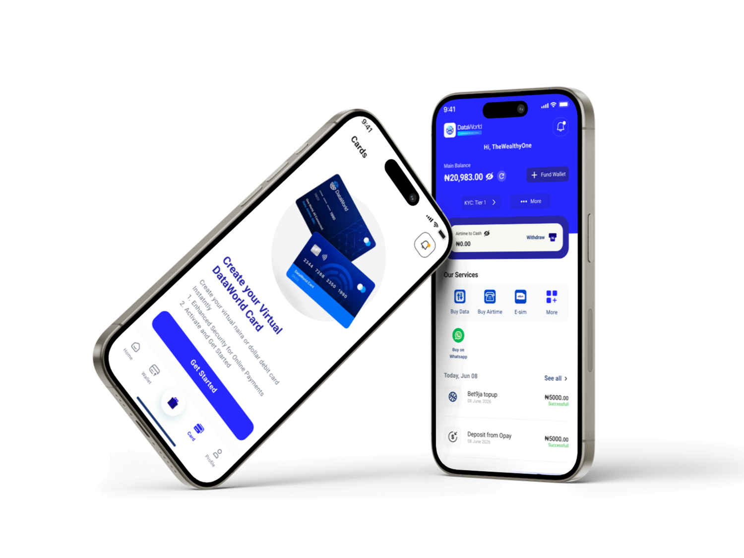 DataWorld  mobile app